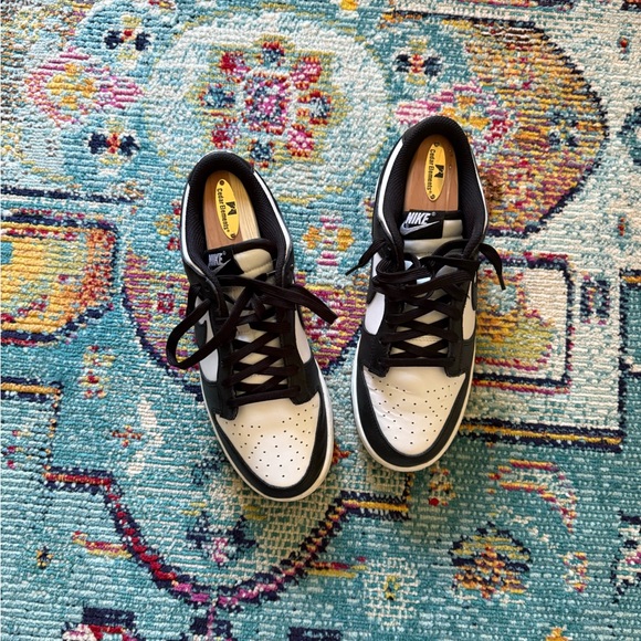 Nike Air Jordan Dunk Low Black and White - Picture 2 of 14